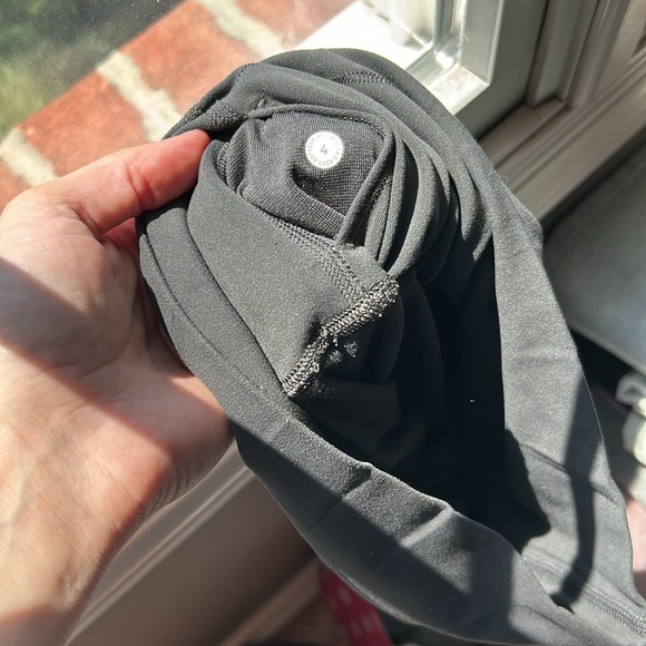 Lululemon Align leggings. Charcoal. Size 4, 25” inseam - Picture 2 of 6